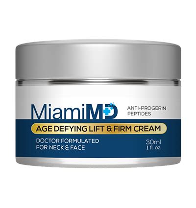 miami md age defying lift and firm cream|Miami MD Reviews: Is Miami MD Age